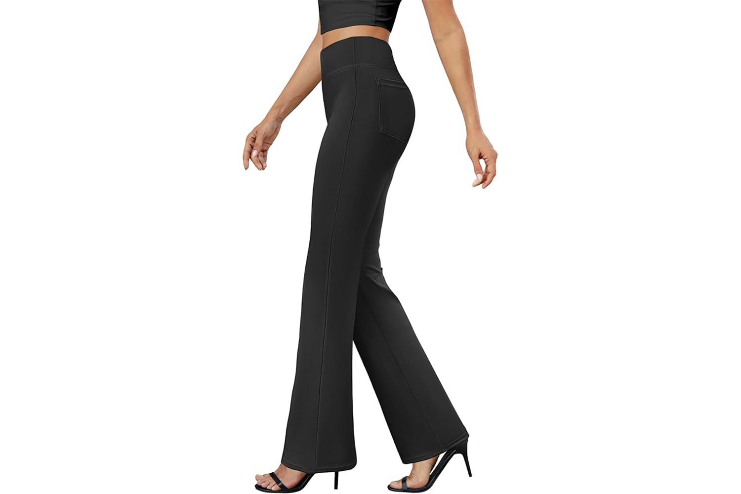 DLOODA Womens Bootcut Dress Pants Business Casual Work Pants with Pockets