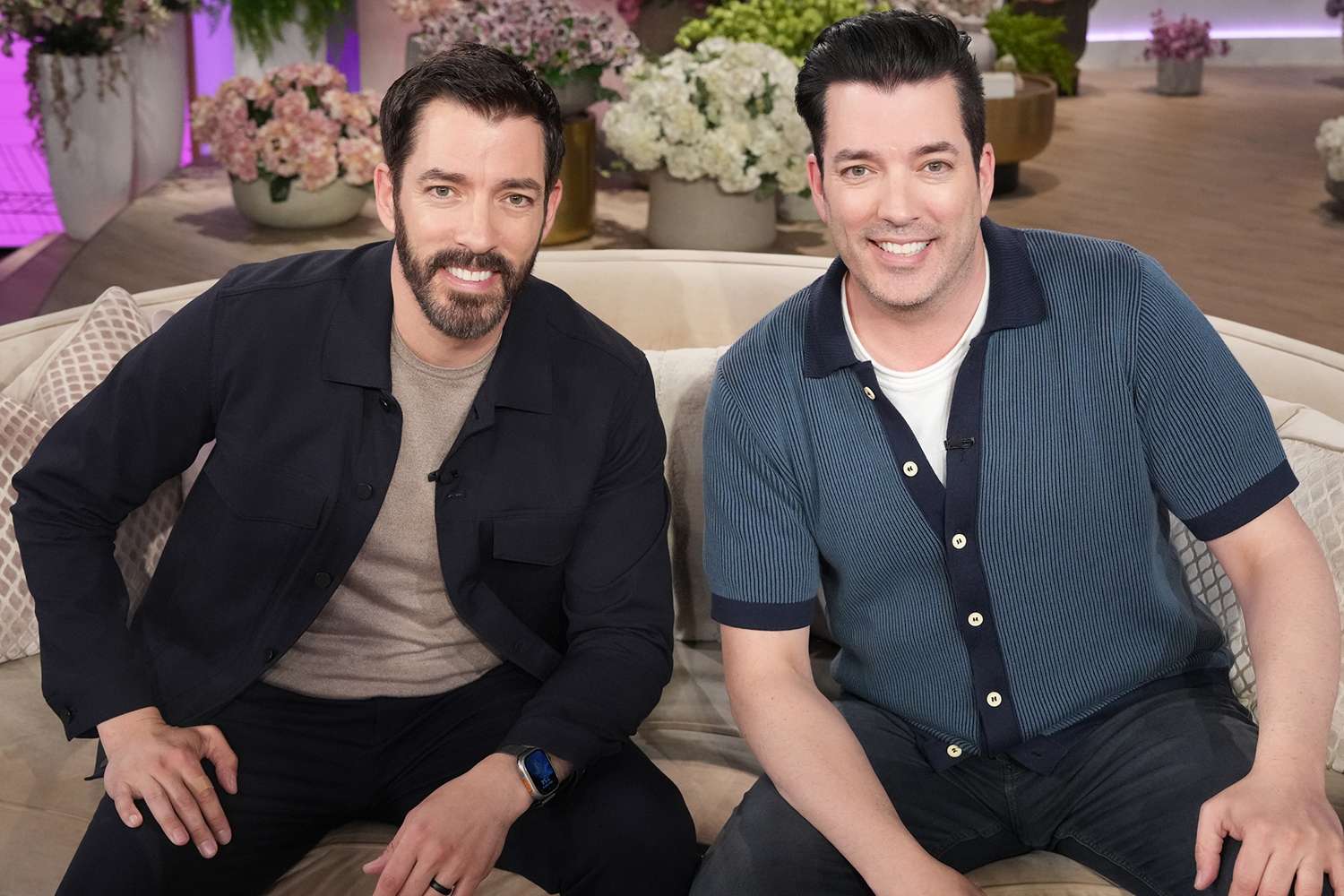 Property Brothers Drew Scott and Jonathan Scott appear on "The Jennifer Hudson Show"