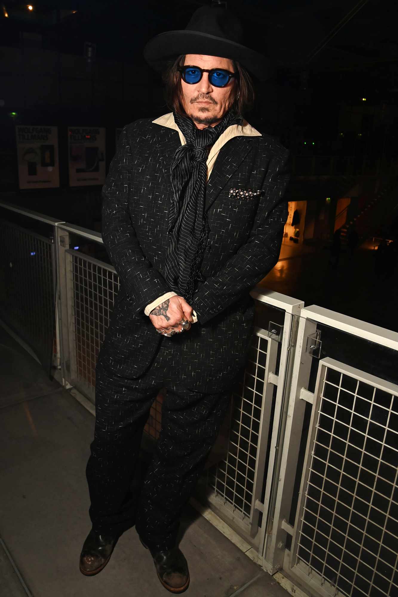 Johnny Depp at Stella McCartney SU26 Show