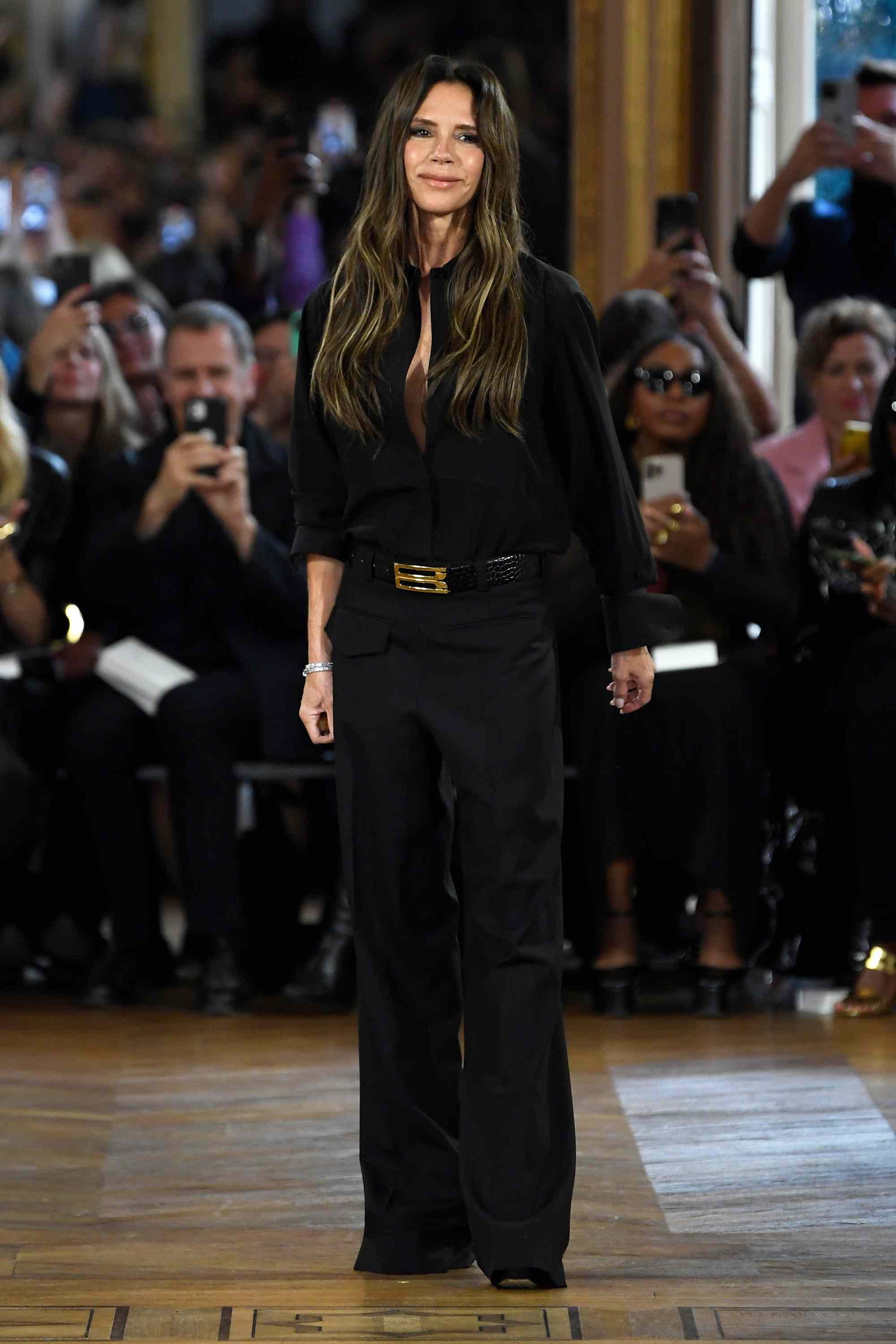 Victoria Beckham on the runway