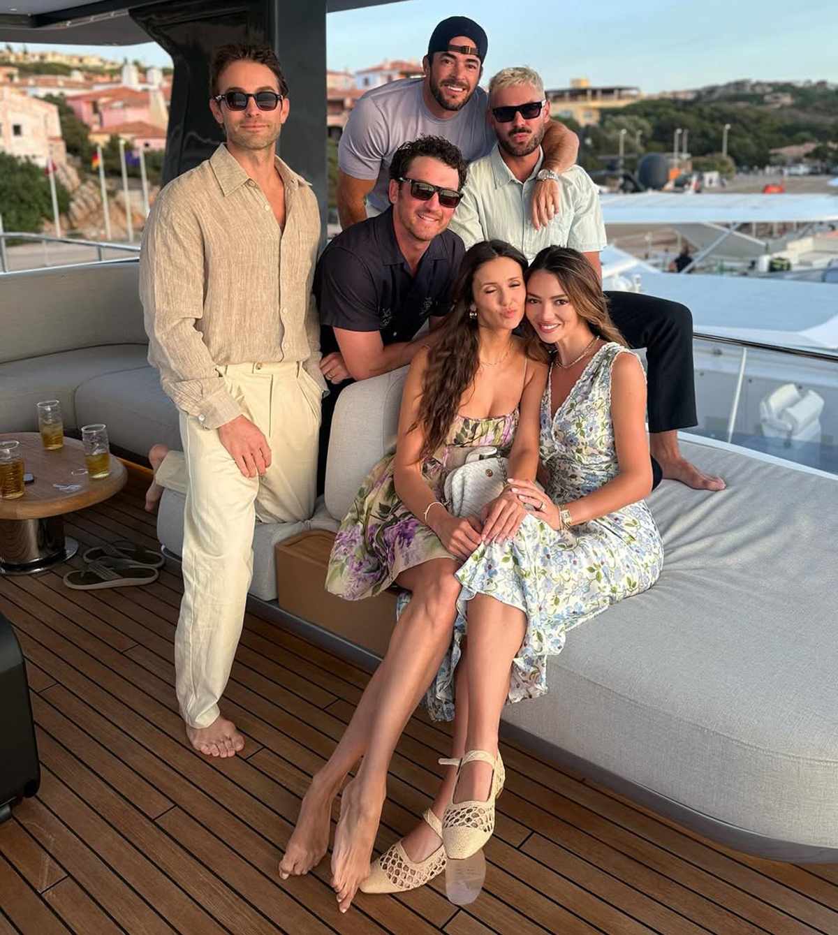 Nina Dobrev, Keleigh Teller, Chace Crawford, Miles Teller, Zac Efron, September 2025