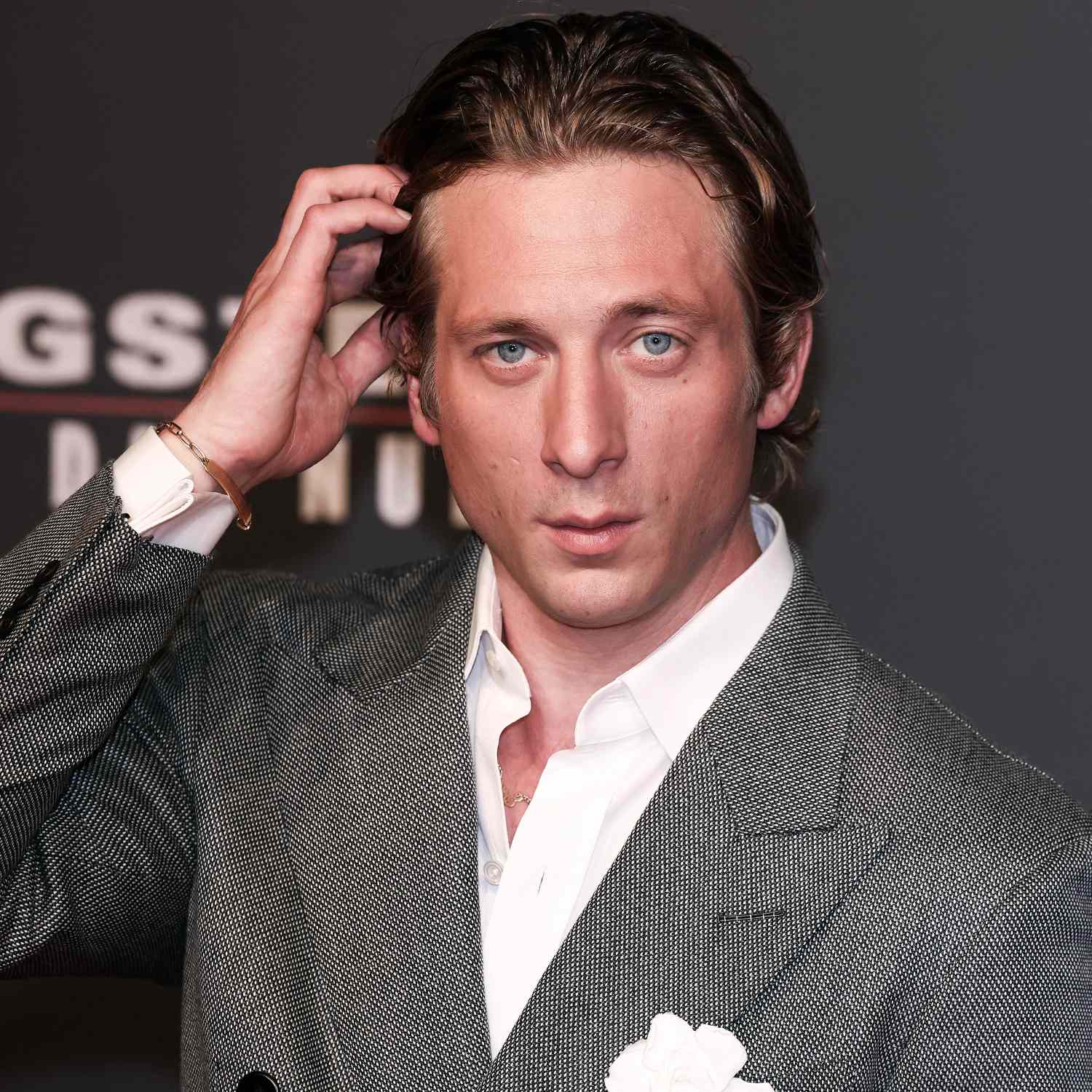 Jeremy Allen White attends the "Springsteen: Deliver Me From Nowhere" premiere at The Space Cinema Moderno on October 10, 2025 in Rome, Italy