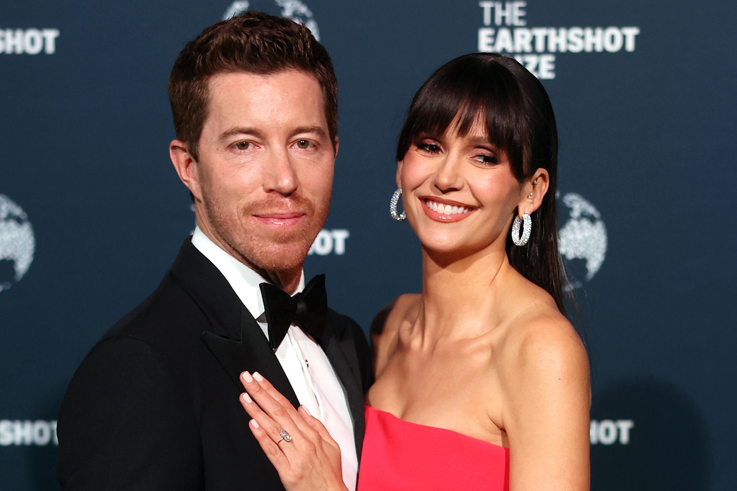 Shaun White and Nina Dobrev attend the 2024 Earthshot Prize at Green Point Shared Fields on November 06, 2024 in Cape Town, South Africa