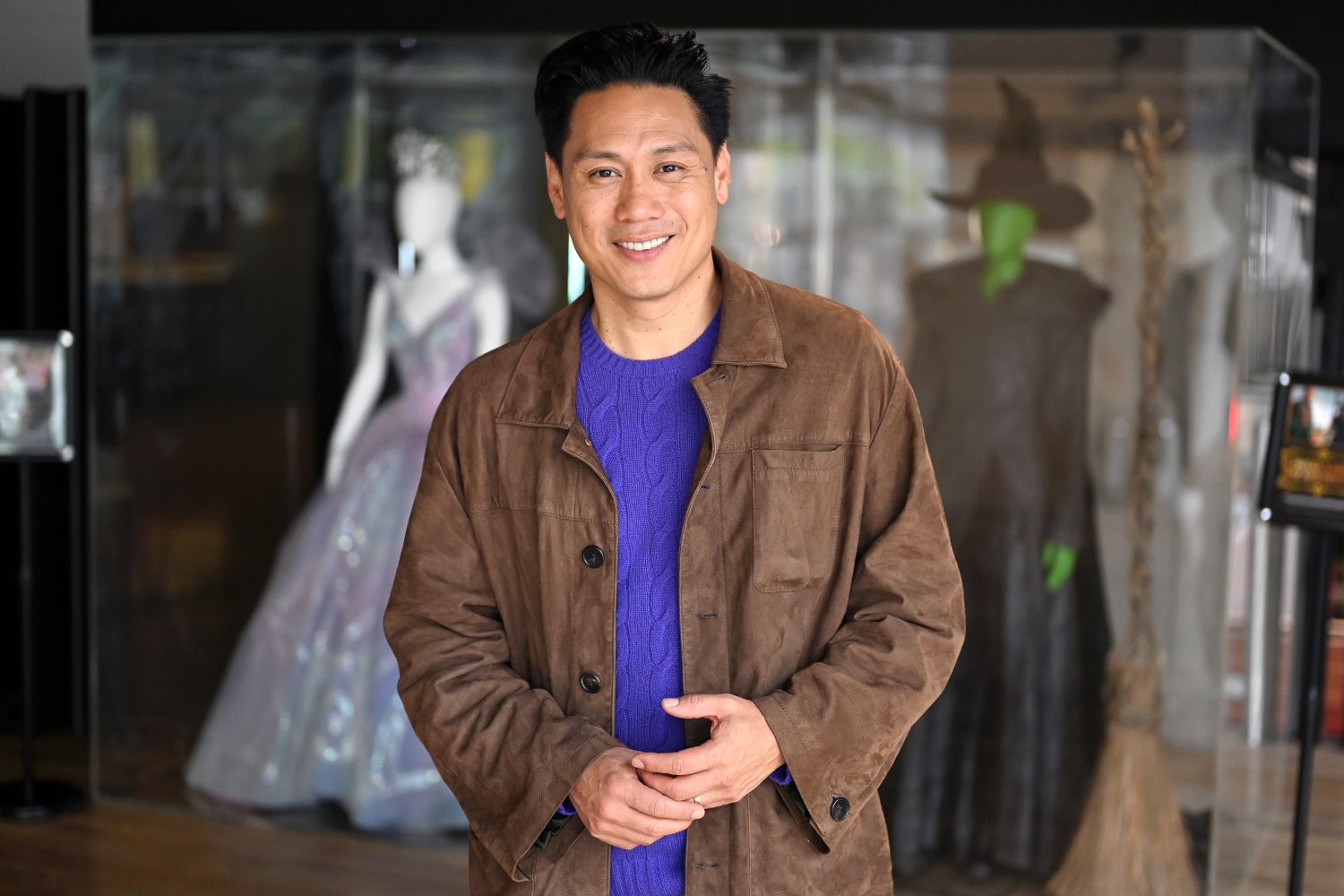 Jon M. Chu attends the "The Wizard Of Wicked" screening during the 69th BFI London Film Festival at the BFI Southbank on October 10, 2025 in London, England