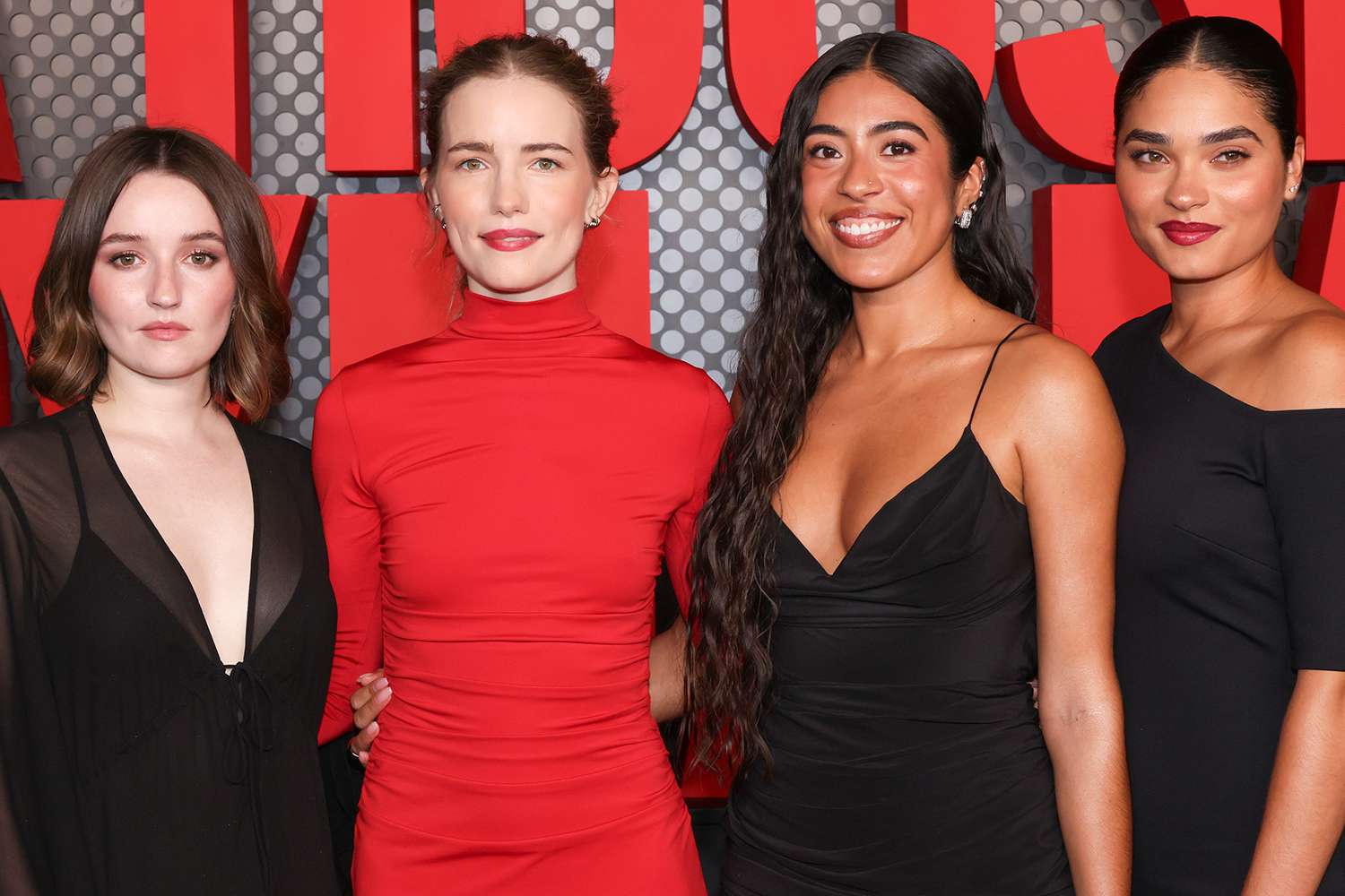 Kaitlyn Dever, Willa Fitzgerald, Aminah Nieves and Brittany O