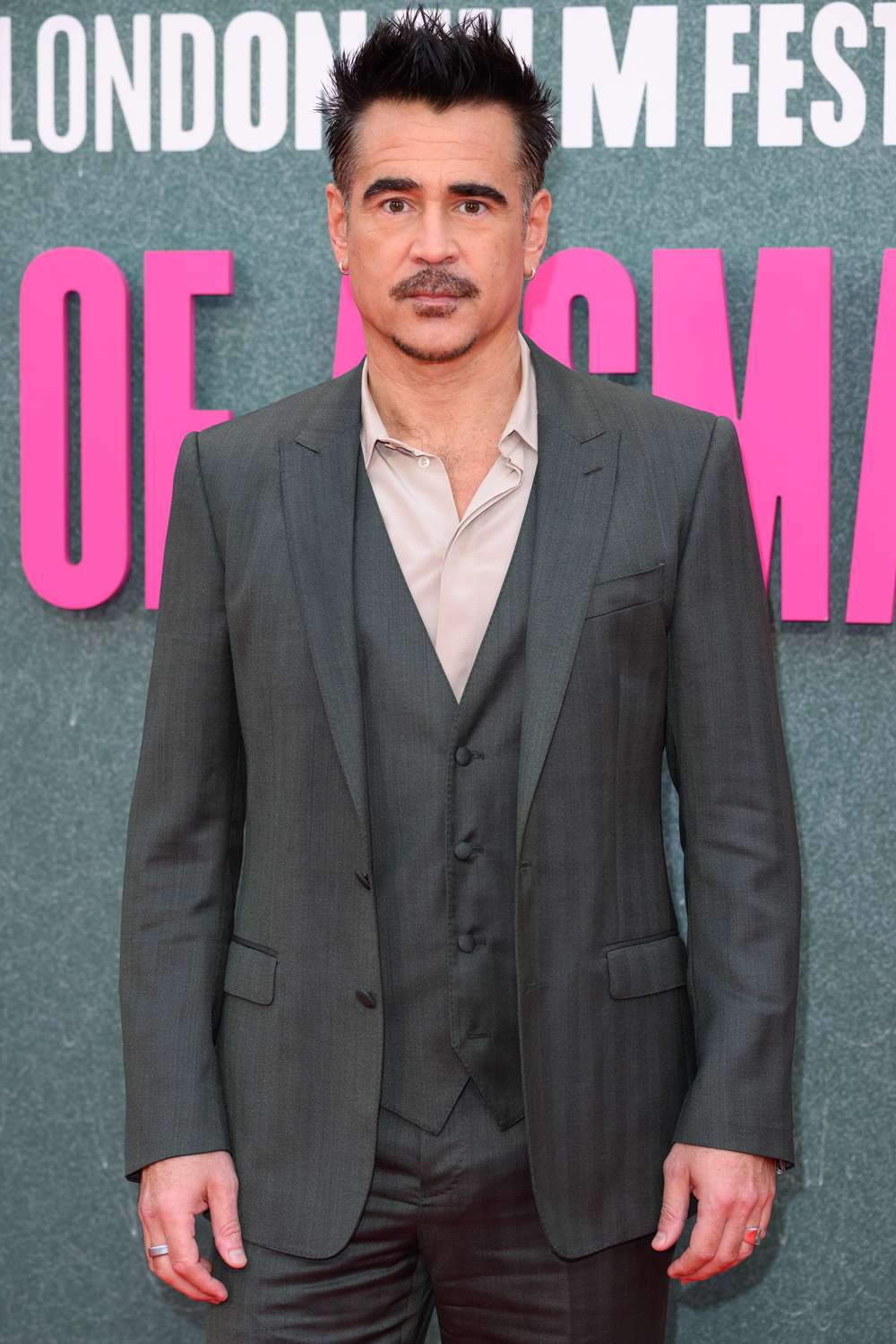Colin Farrell attends the "Ballad of a Small Player" Headline Gala at the 69th BFI London Film Festival at The 
