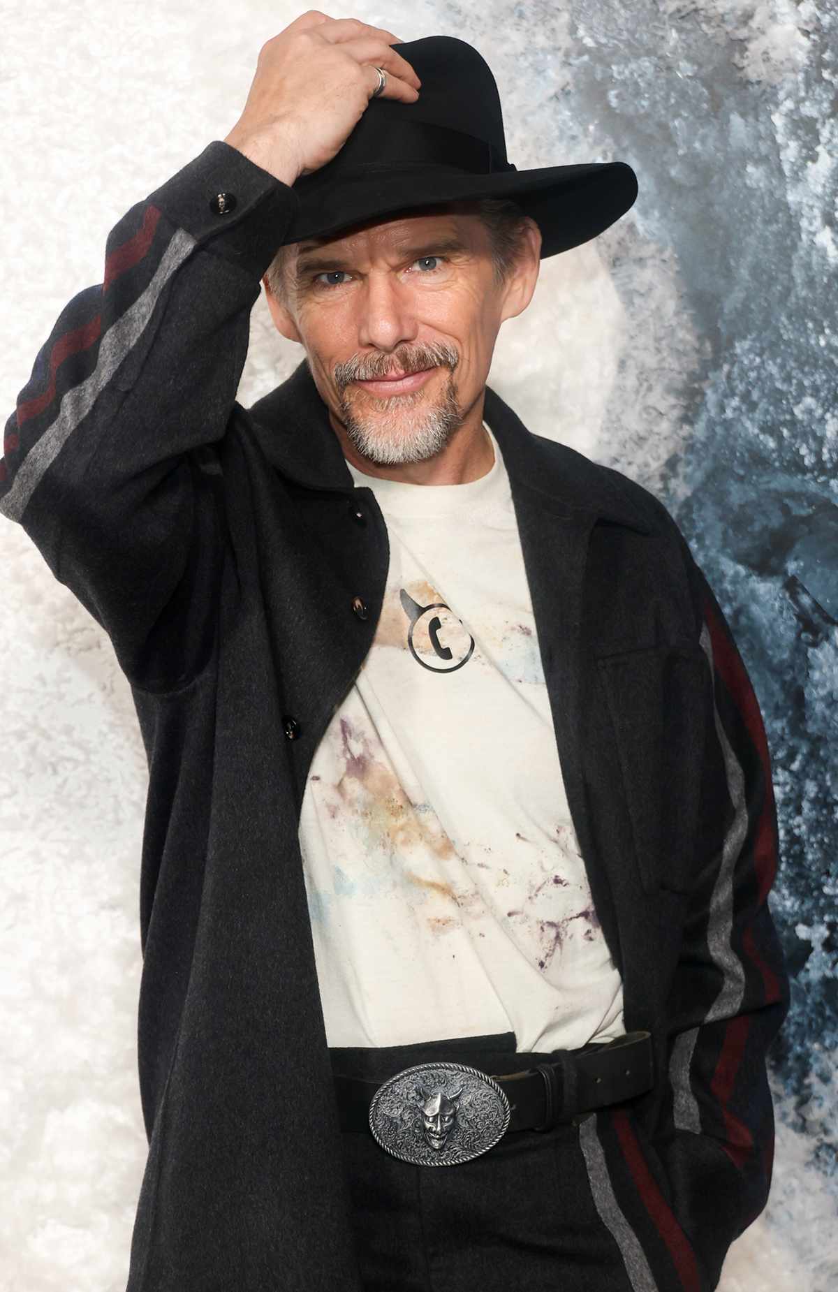 Ethan Hawke attends the premiere of Universal Pictures