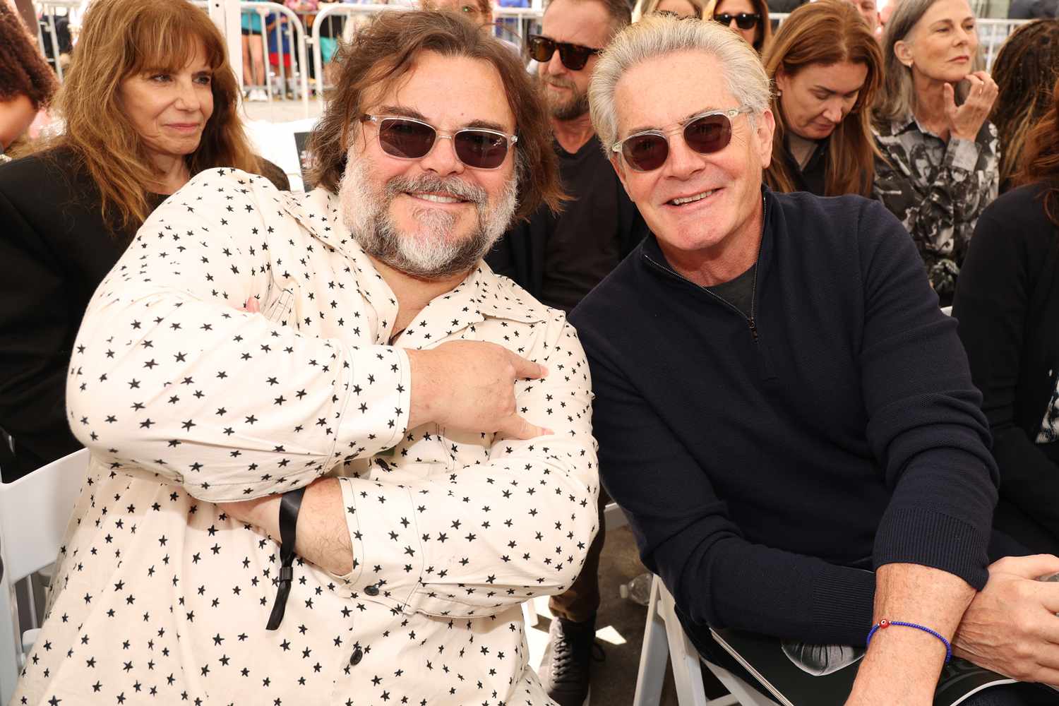 Jack Black, Kyle MacLachlan at the ceremony honoring Naomi Watts with a star on the Hollywood Walk of Fame on Hollywood Blvd on October 13, 2025 