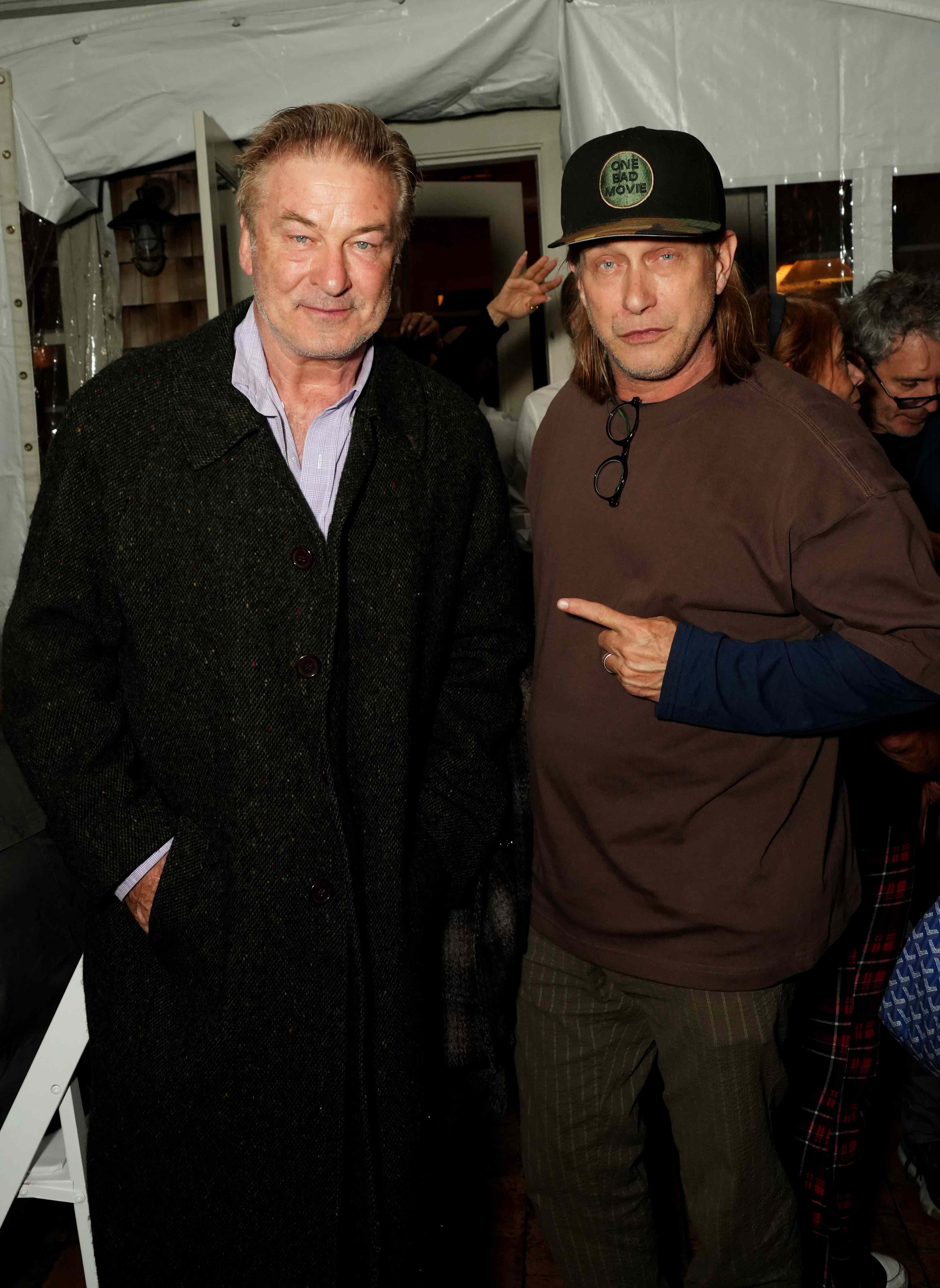 Alec Baldwin and Stephen Baldwin attend the Chairman