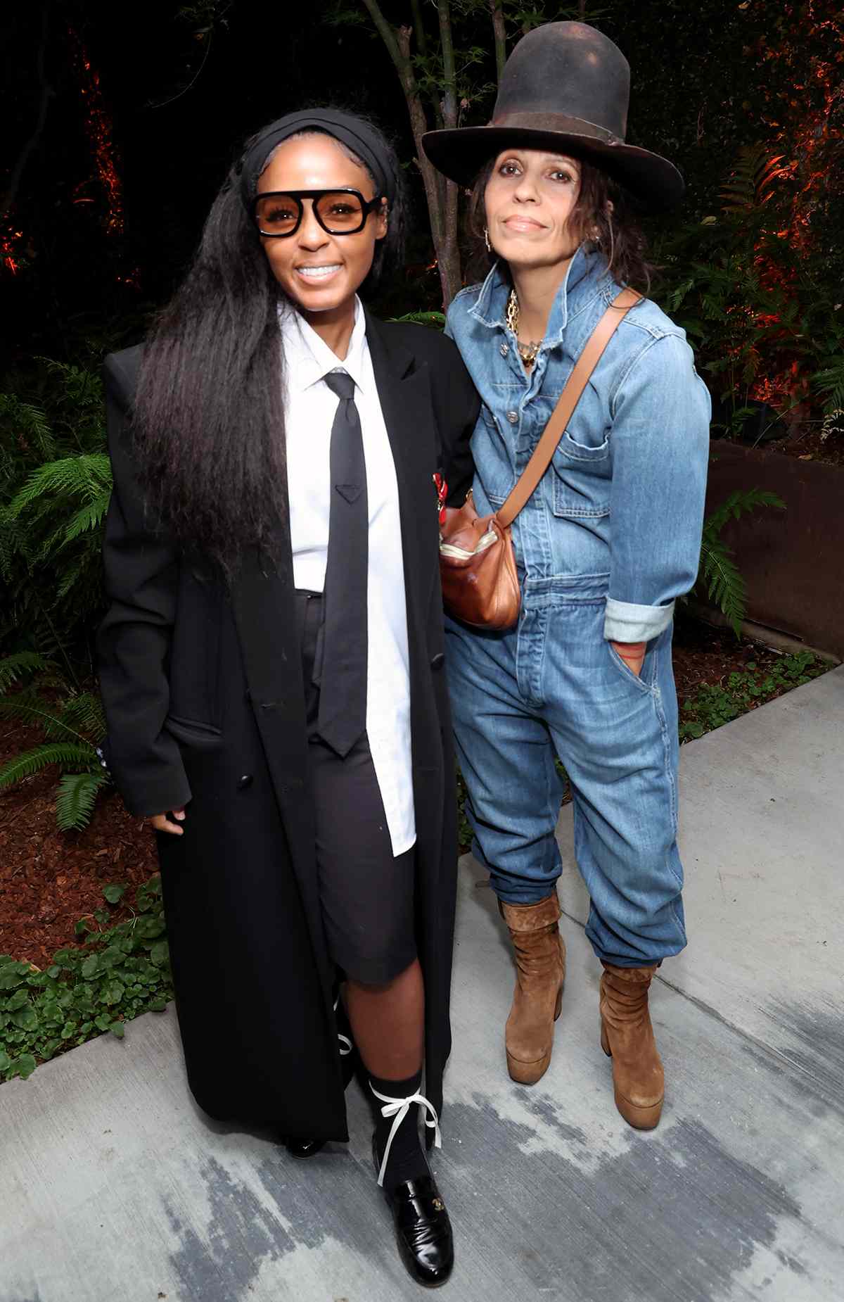 Janelle Monáe and Linda Perry attend the Songwriters of North America (SONA) Warrior Awards