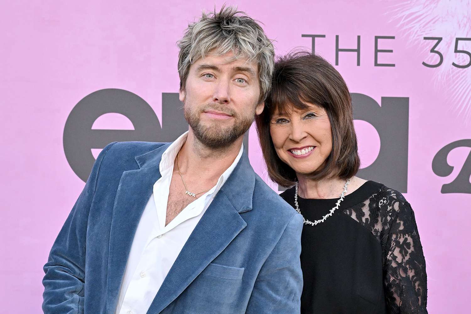 Lance Bass and Diane Bass attend the 35th Annual Environment Media Association (EMA) Awards Gala 