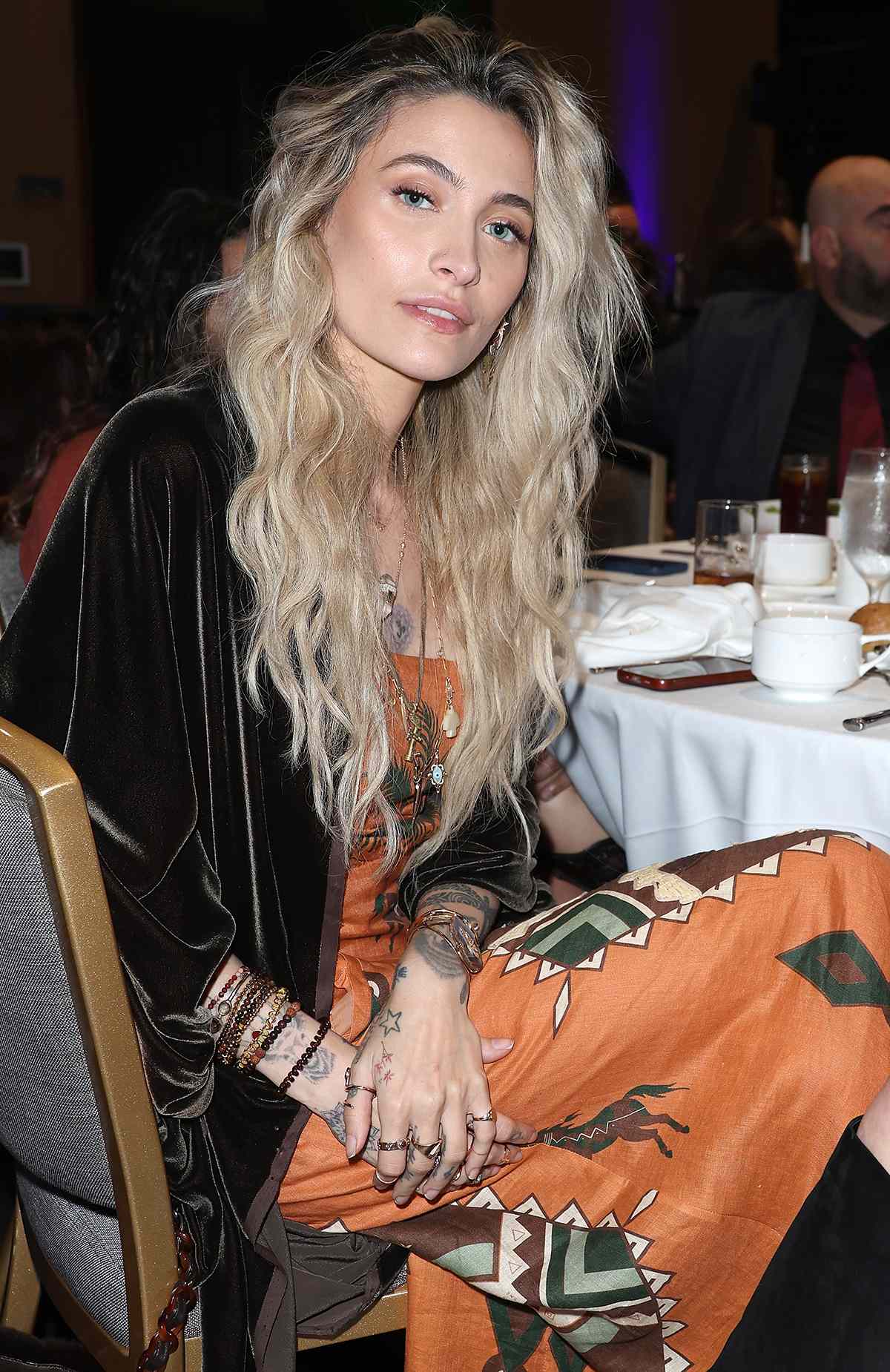 Paris Jackson at the Friendly House 35th Annual Awards Luncheon held at Fairmont Century Plaza Hotel 
