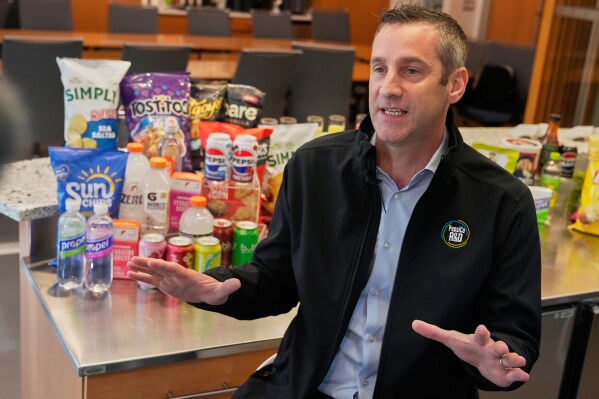 Damien Browne, vice president of research and development for PepsiCo