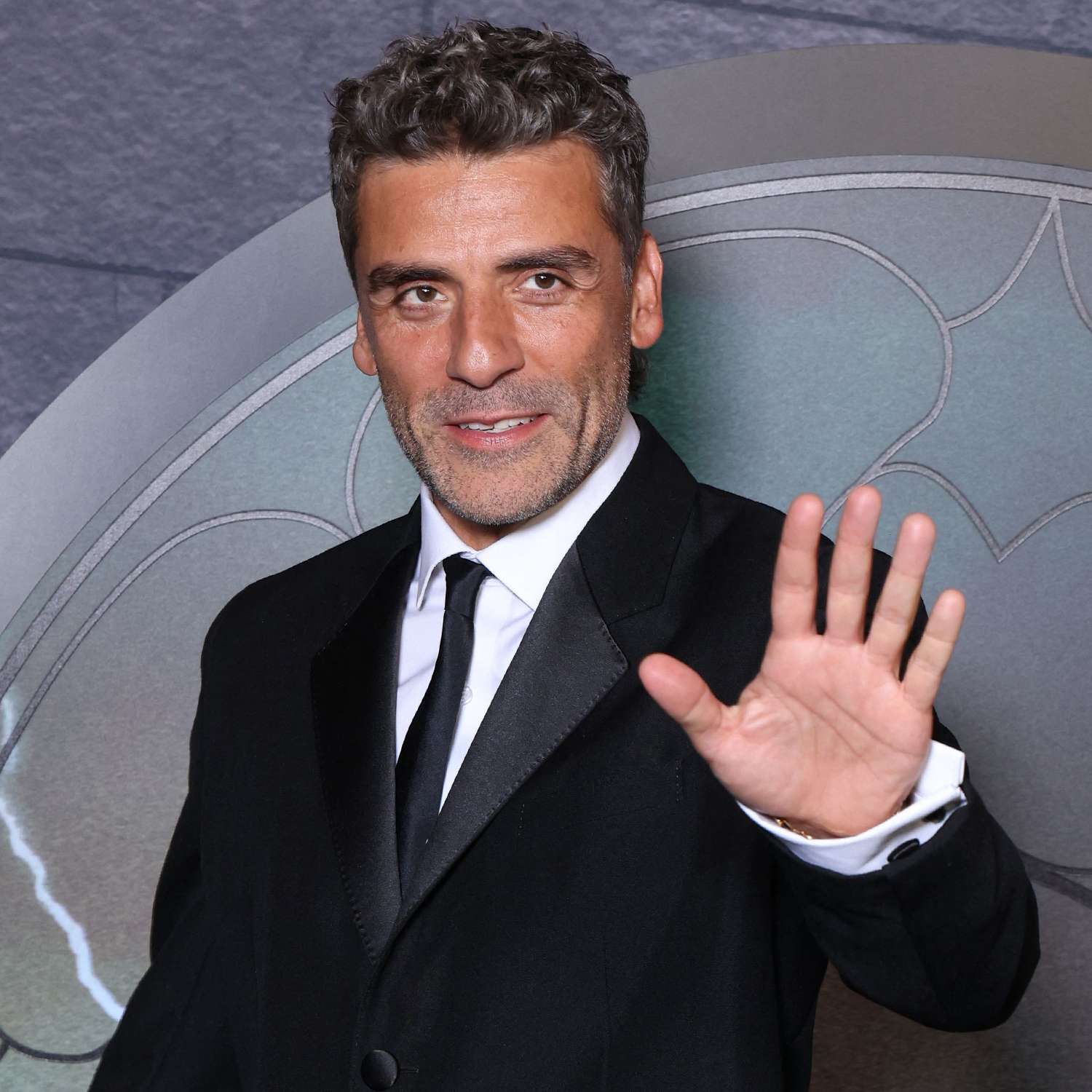 Oscar Isaac attends Frankenstein Premiere in Paris, France on October 10, 2025.