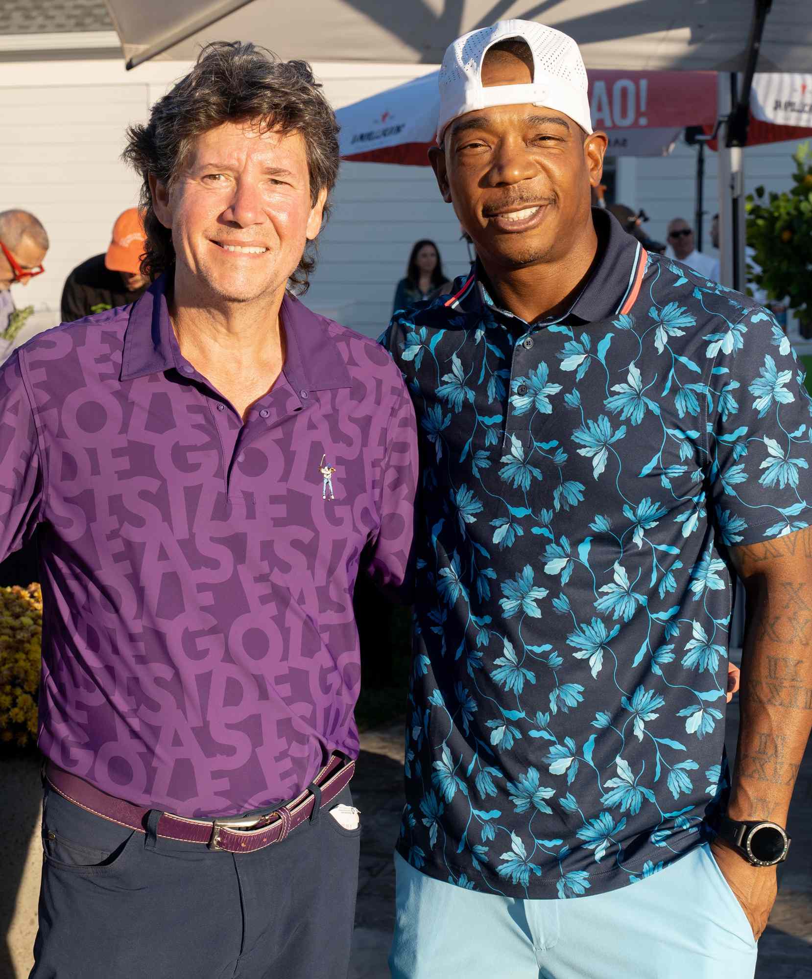Herb Karlitz and Ja Rule at Herb Karlitz