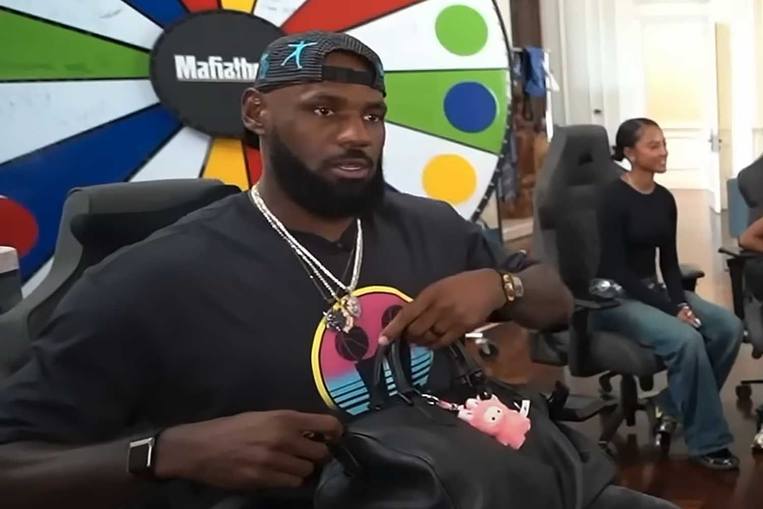 LeBron James on Kai Cenat Live