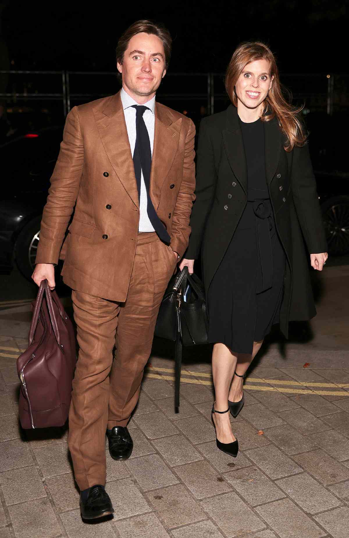 Edoardo Mapelli Mozzi and Princess Beatrice at Chancery Rosewood Grand Opening