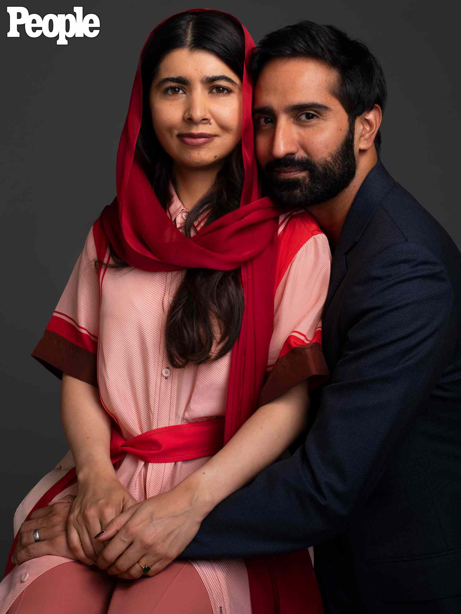 Malala Yousafzai and Asser Malik wedding photo