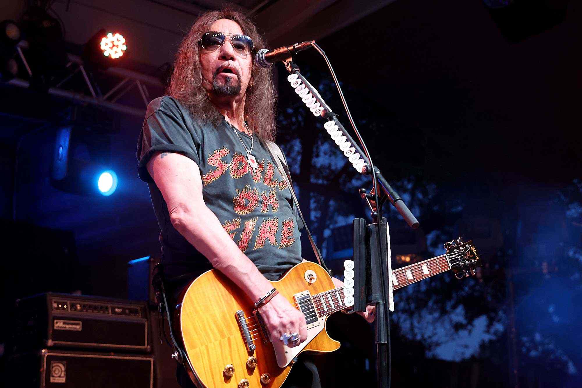 Ace Frehley performs in concert at Haute Spot Event Venue on July 13, 2023