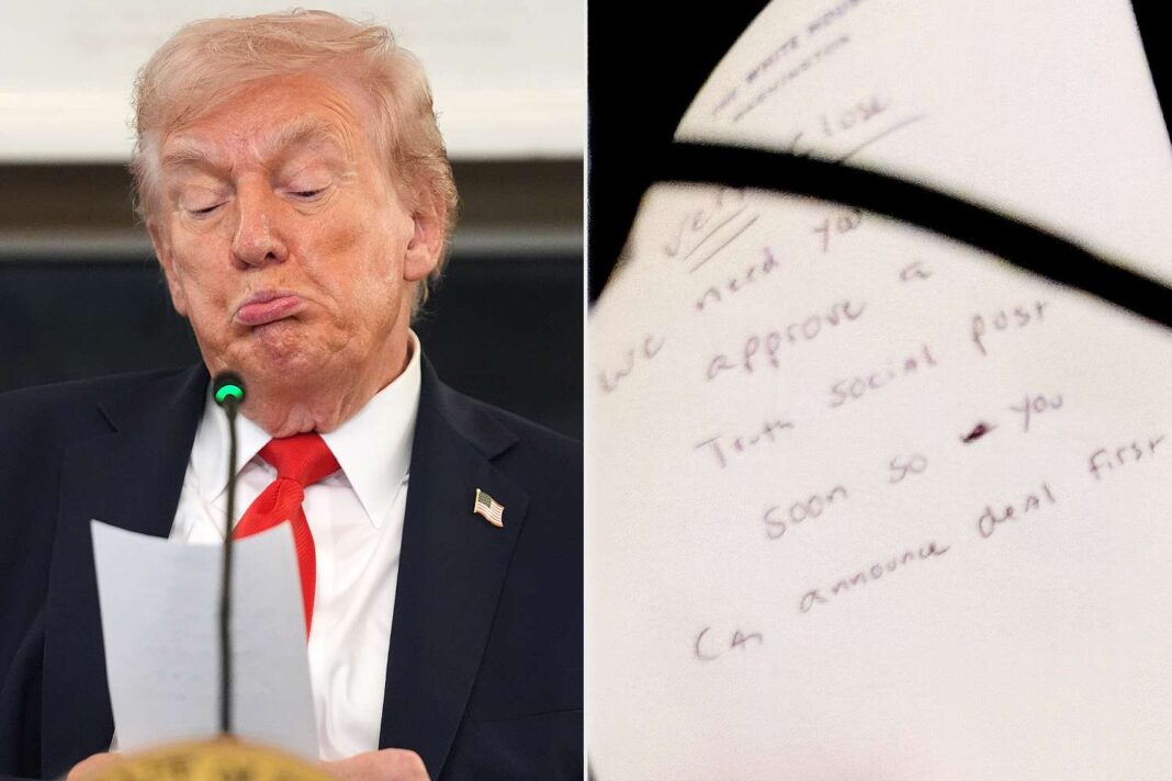 Whispered Note Ignites Middle East Peace Hopes: Rubio’s Urgent Message Prompts Trump’s Announcement of Israel-Hamas Deal