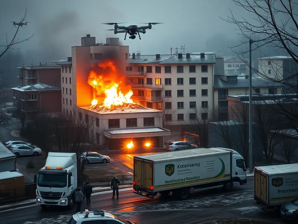 Russian Barrage Hits Ukrainian Hospital Amid Stark Drop in Western Aid, as Zelenskyy Prepares to Press Trump for Tomahawk Missiles