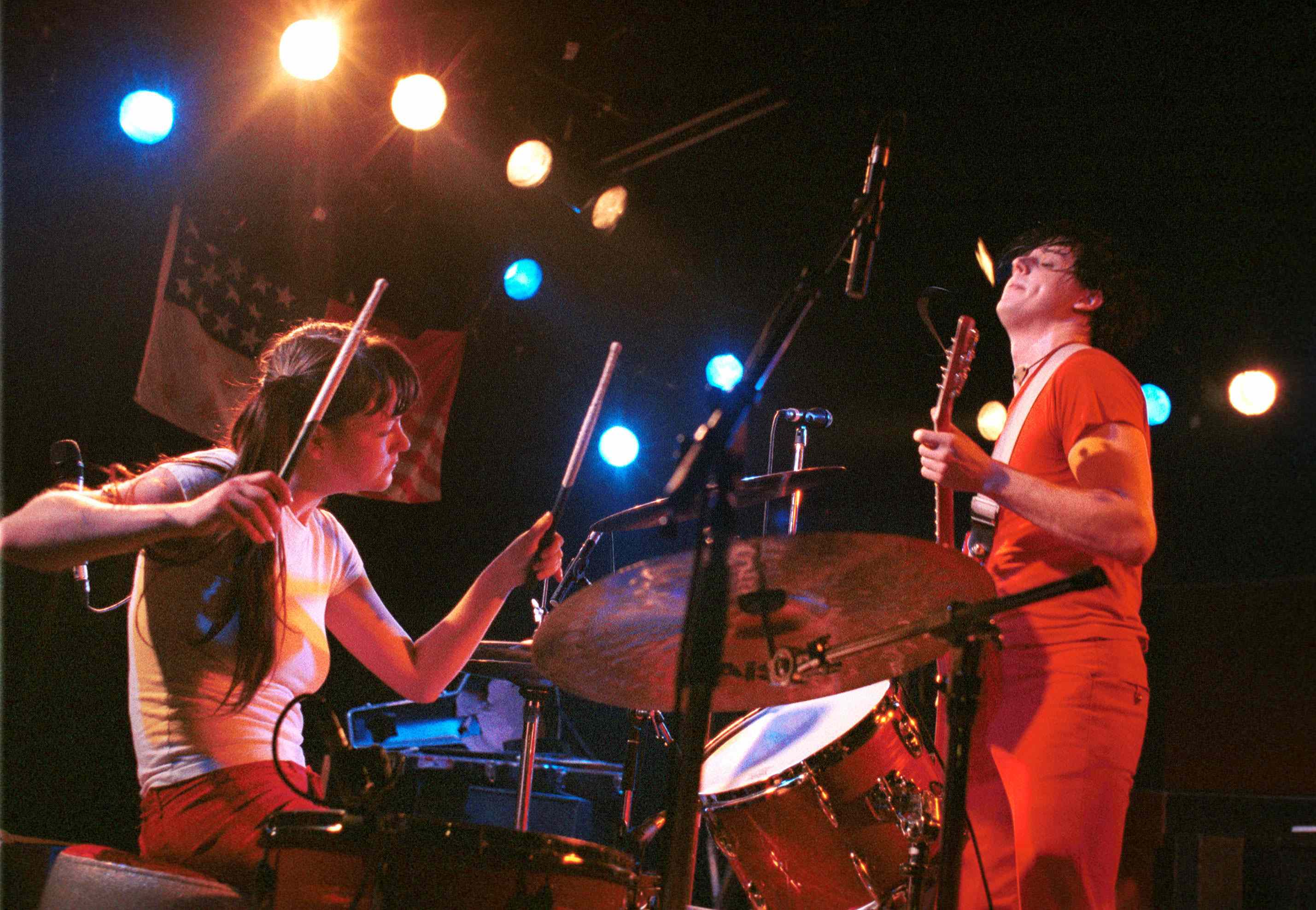 Jack White and Meg White together