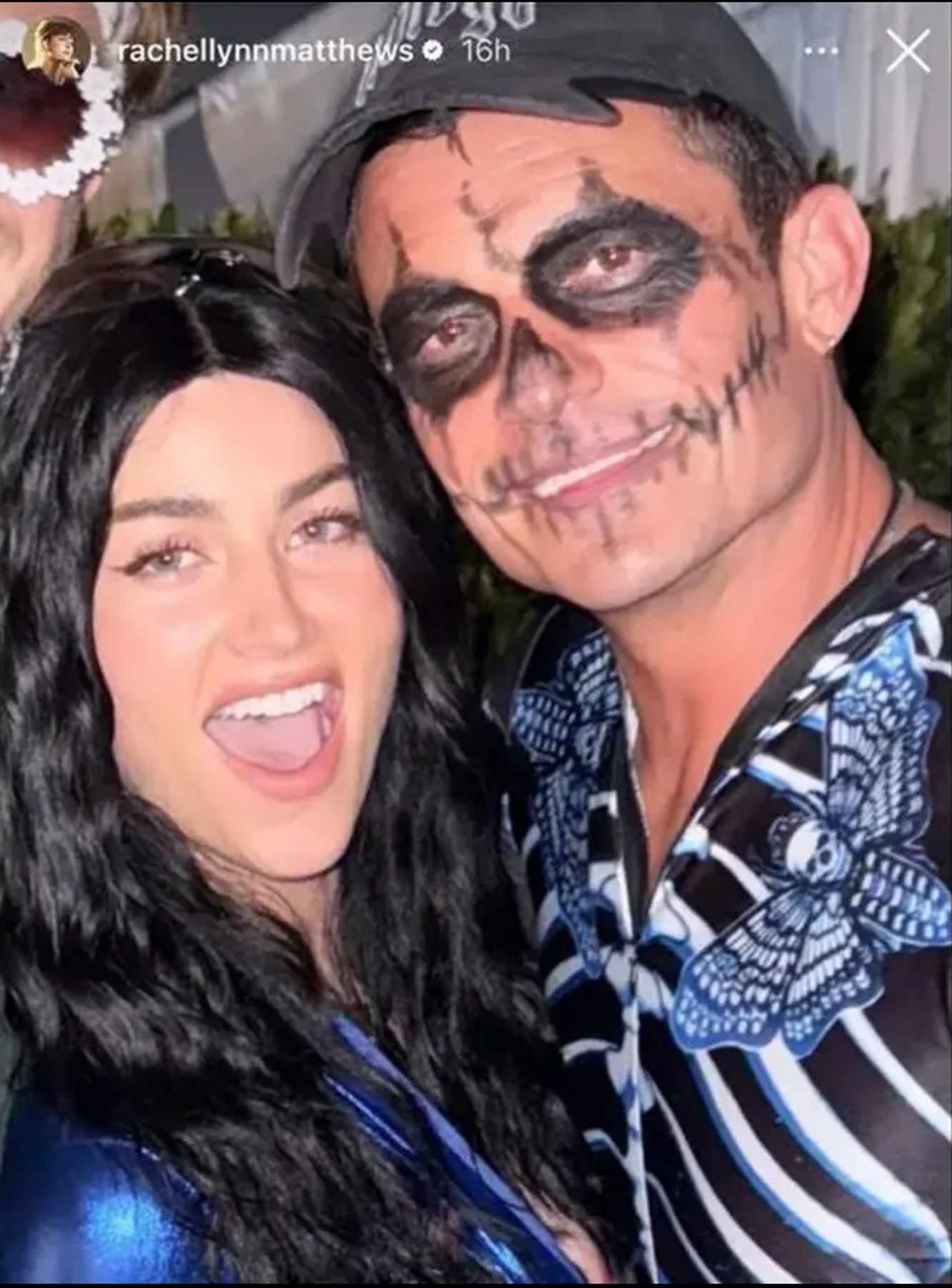 Orlando Bloom Poses with Actress Dressed as His Ex Katy Perry for Halloween