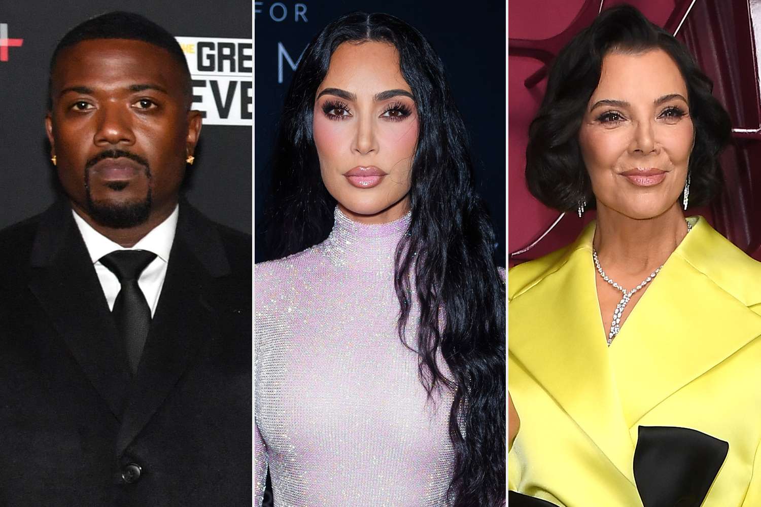 Ray J; Kim Kardashian; Kris Jenner