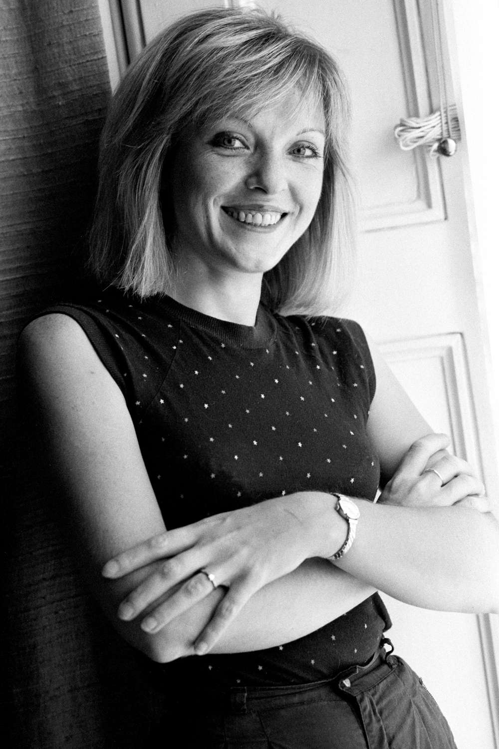 Mary Austin poses for a portrait on September 3, 1984.