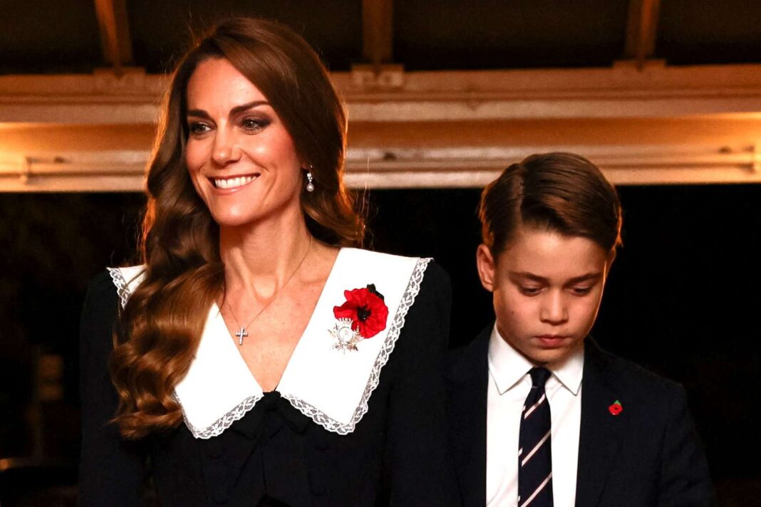 Prince George Steps Up for Remembrance Day Debut Alongside Princess Kate Amidst Royal Shifts