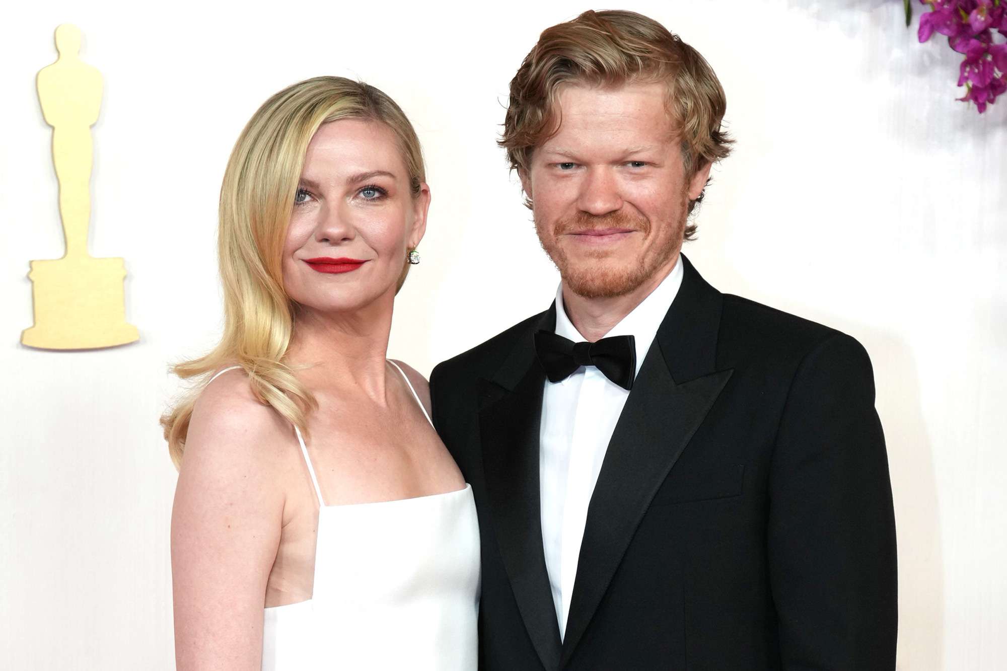 Kirsten Dunst and Jesse Plemons at the Academy Awards