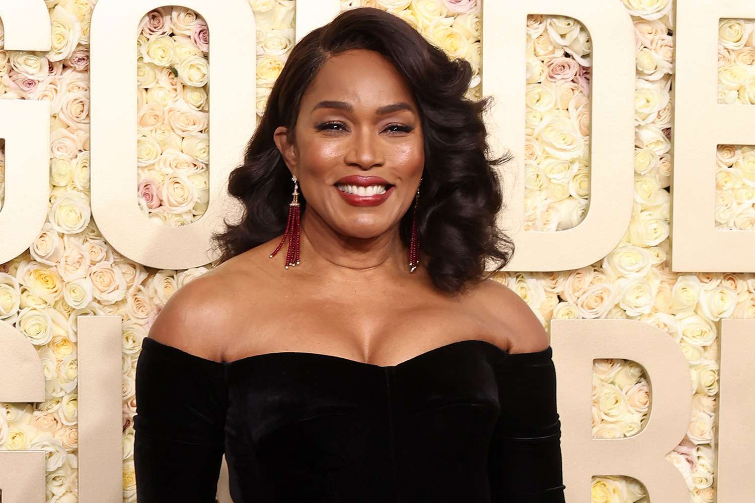 Angela Bassett at the Golden Globe Awards