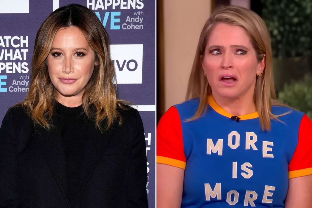 Ashley Tisdale’s “Toxic Mom Group” Exit Ignites Debate on Friendship Etiquette on ‘The View’