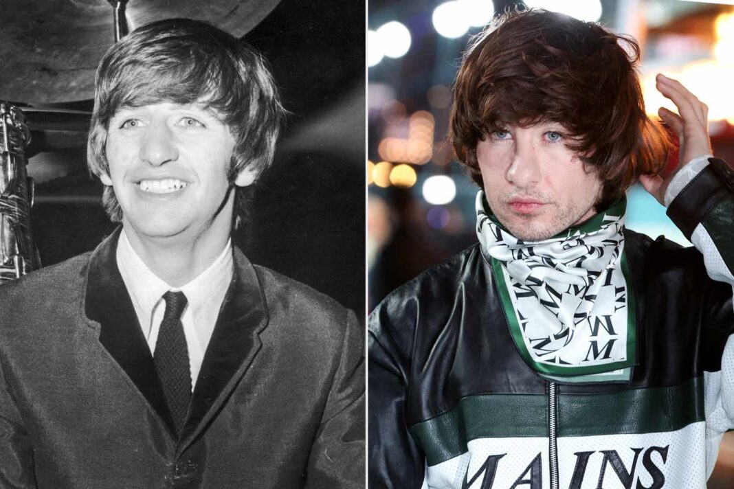 Barry Keoghan Unveils Ringo Starr-Inspired Mop-Top for Ambitious Beatles Biopic