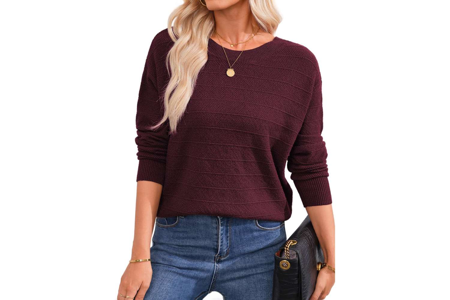 Evaless Sweaters For Women Long Sleeve Fall Outfits 2025
