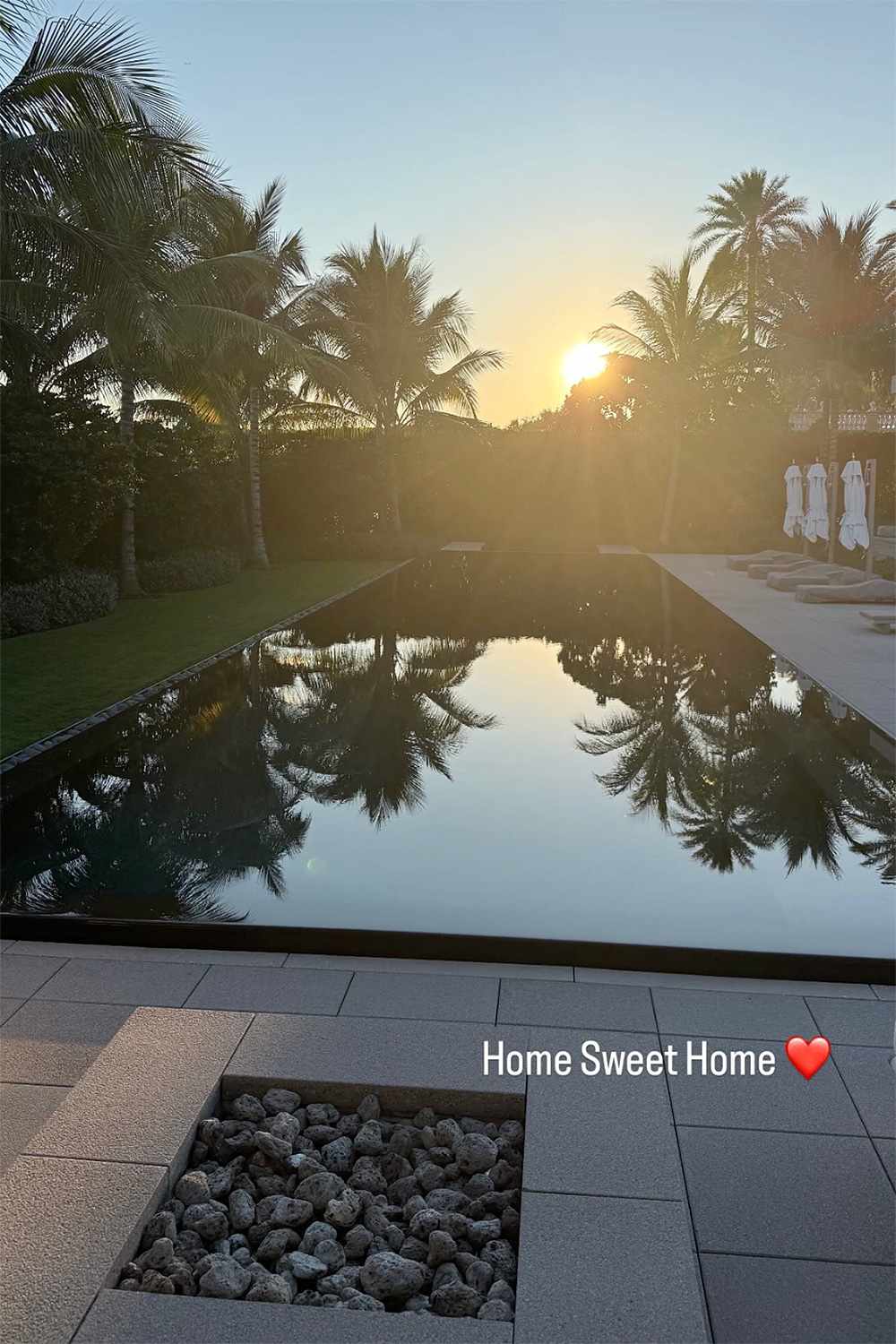 Tom Brady backyard