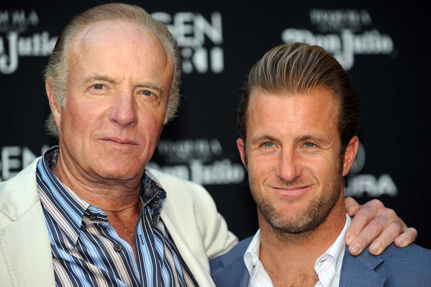 James Caan and his son Scott Caan at the premiere of "Mercy" at the Egyptian Theater in Hollywood, California on May 3, 2010.