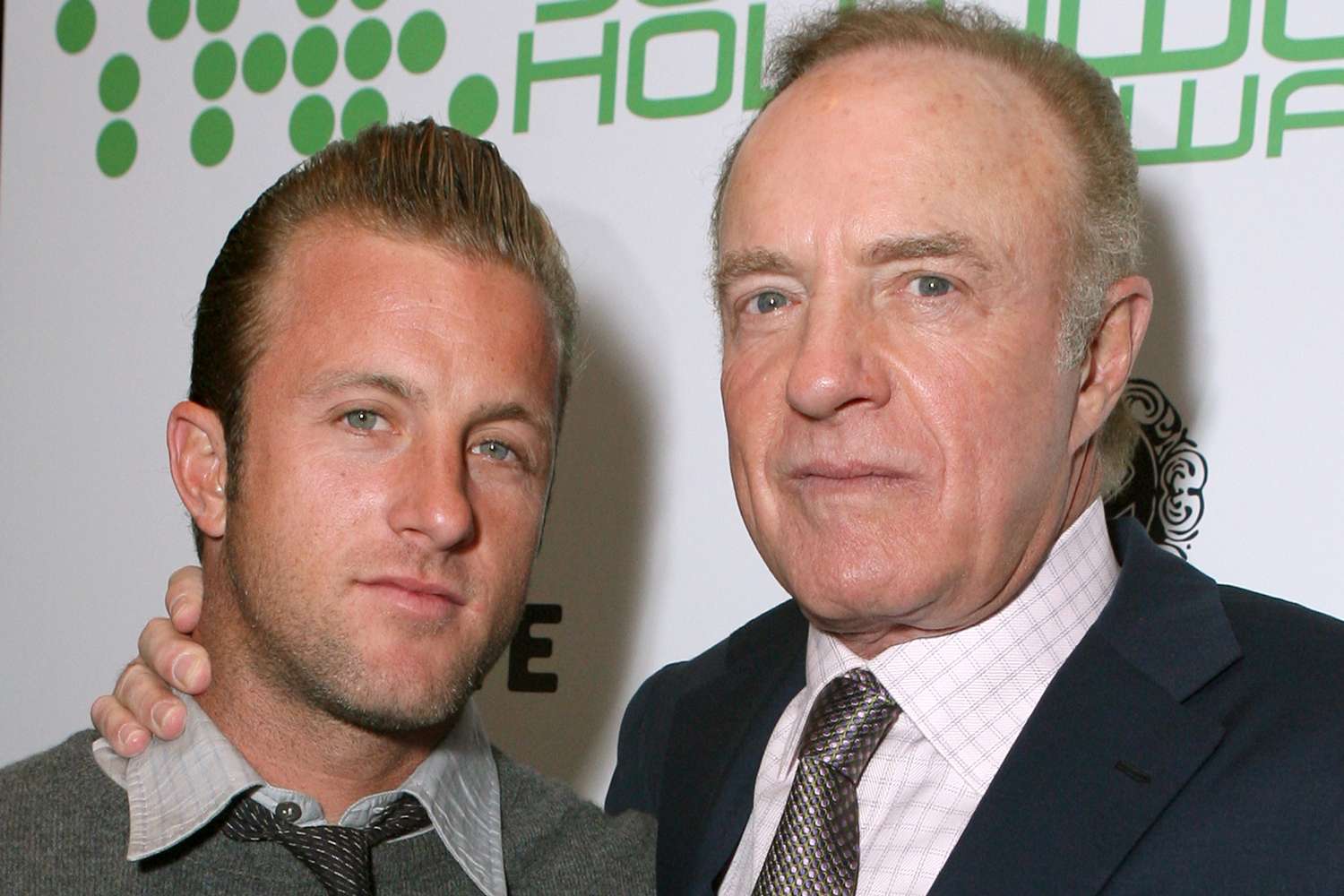 Scott Caan and James Caan during Movieline