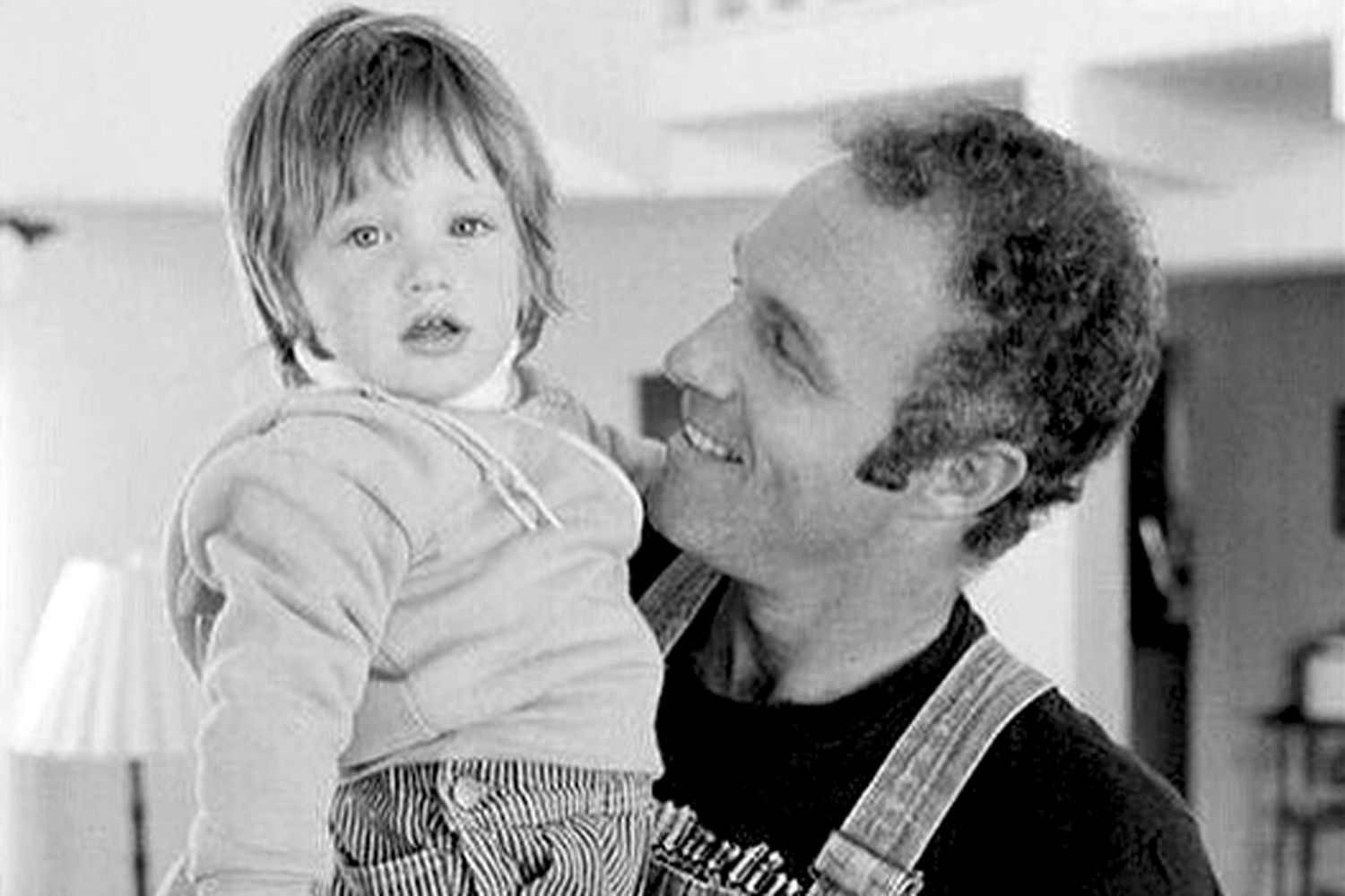 James Caan smiles with his son Scott Andrew Caan.