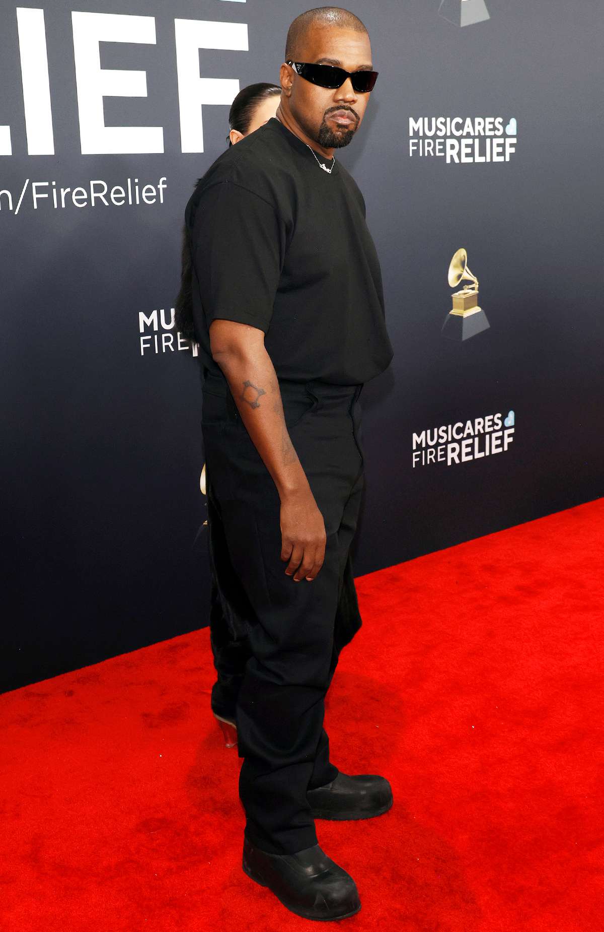 Kanye West attends the 67th GRAMMY Awards on February 02, 2025 in Los Angeles, California