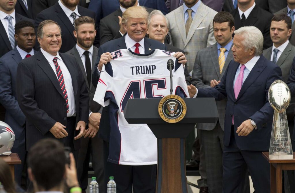 Trump Demands “Overturn” of Belichick’s Hall of Fame Snub, Citing “Sissy” NFL Rule